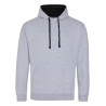 Heather Grey|French Navy